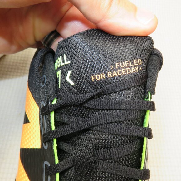 New Balance UXCR7LB5 FuelCell XC7 v5 Shoes Sneakers Black Bleached Lime 12.5 D - Picture 5 of 14